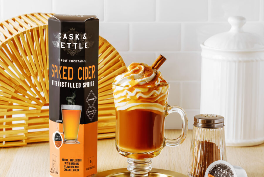 Fireball Apple Cider Cask & Kettle Hard Coffee & Cider KPods